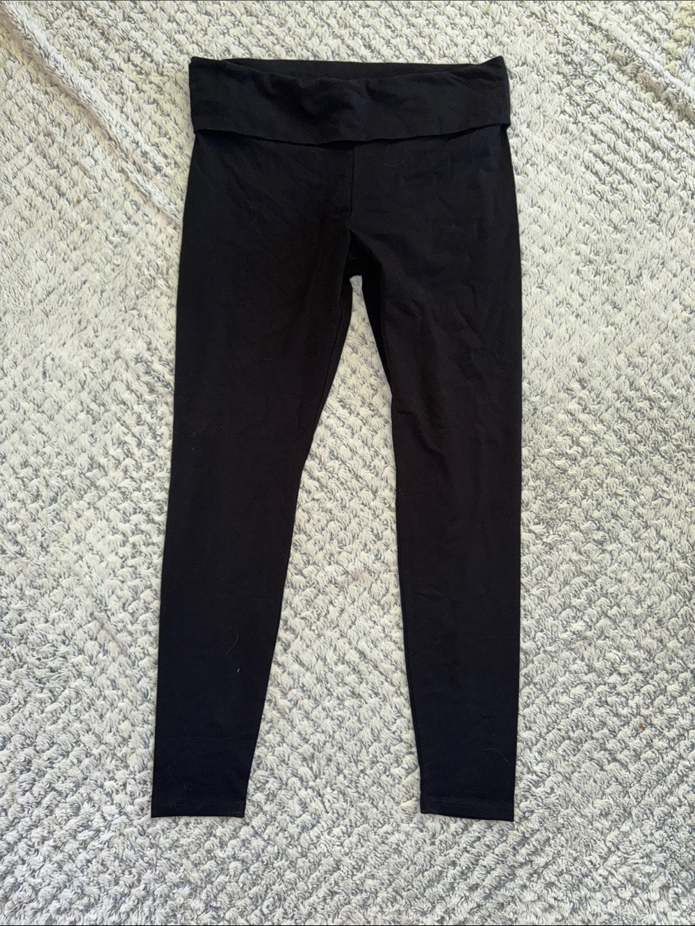 VS Pink Fold-Over Waist Leggings